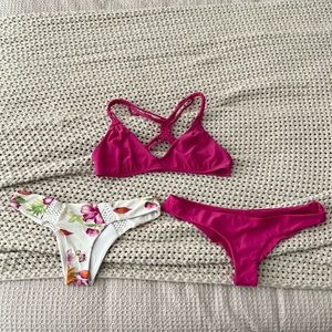 Frankie’s Bikinis 3 Piece Bikini Set